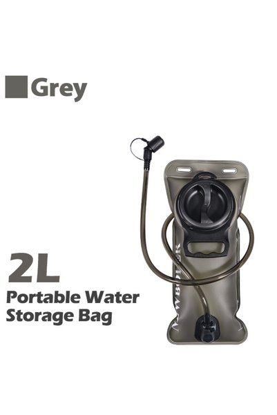 Choice حقيبة ماء BOT230-GRY-2L NEWBOLER سعة 1.5 لتر و2 لتر و3 لتر، حقيبة ترطي...