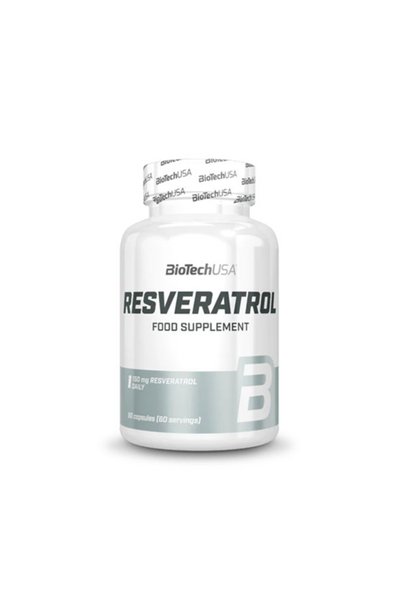 BiotechUSA BIOTECH USA Resveratrol 150 mg - Supliment din Plante, 60 capsule