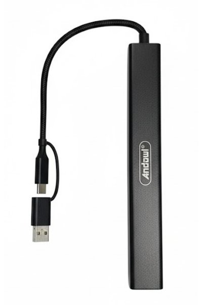 Andowl USB Hub 8 θυρών USB 3.0 High Speed με Type-C Q-HU780