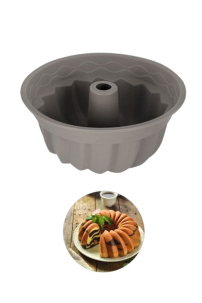 OEM Φόρμα ψησίματος σιλικόνης 24×10.5 εκ. στρογγυλή τύπου σουφλέ Kmt Style 24...