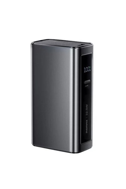 Remax FP-12 Power Bank 10000mAh - PD 20W + QC 22.5W σε μαύρο χρώμα
