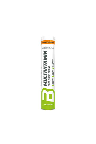 BiotechUSA BIOTECH USA Multivitamin - Multivitamine, Orange, 20 tablete eferv...