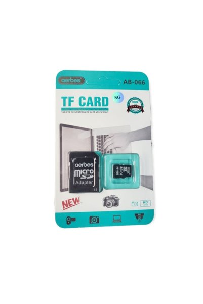 OEM Aerbes AB-S066 microSDHC 8GB με Αντάπτορα