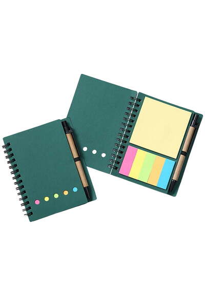 Generic Brand Set de blocnotesuri combinate cu prindere rapidă și pix, caiet ...