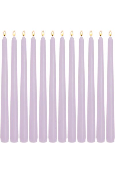 Generic Candles 12PCS Taper Candles, 10 Inch Unscented Candlesticks