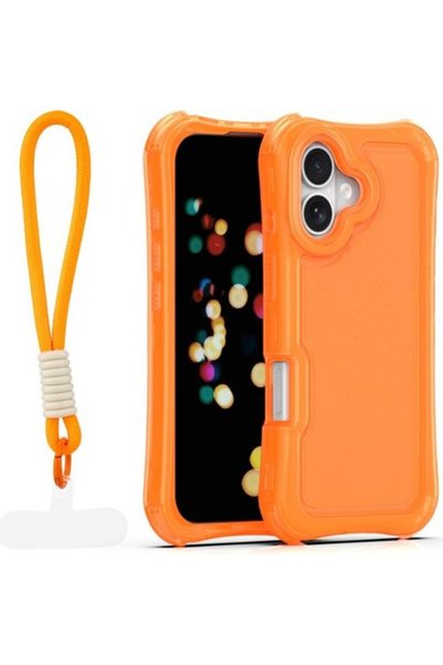 Senso Spd Safecase Με Λουράκι Iphone 17 Πορτοκαλί Πίσω Κάλυμμα - (SSSIP17O)