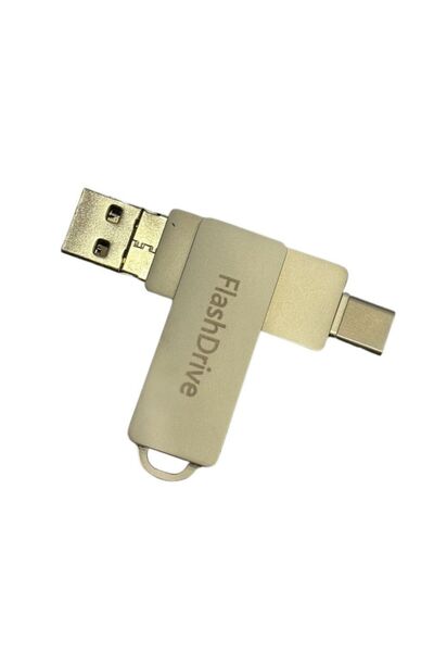 OEM Μονάδα Flash USB 3-σε-1 - USB-A / microUSB / USB-C - 128GB