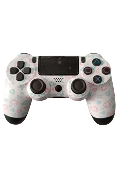 OEM Ασύρματο χειριστήριο - White Symbols PS4