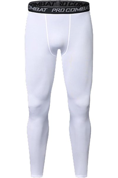 Generic Compression Pants Men Running Tights Leggings Athletic Workout Gym Pants