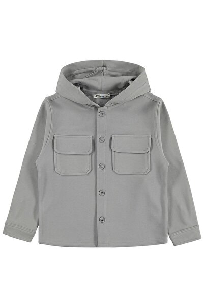 Civil Boys Pike 6-9 Years Old Shirt - Gray