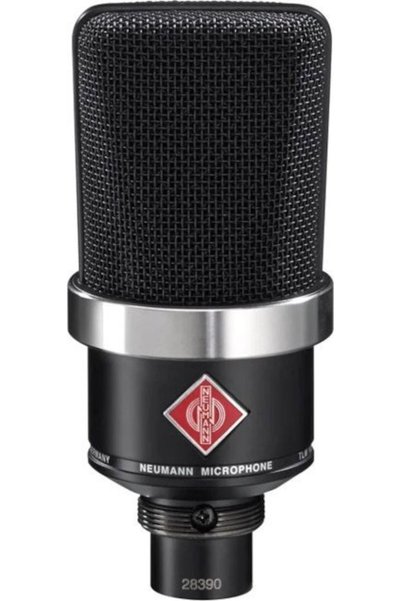 neumann Mt - μικρόφωνο συμπυκνωτικό με μεγάλο διάφραγμα, Μαύρο - (Tlm 102)