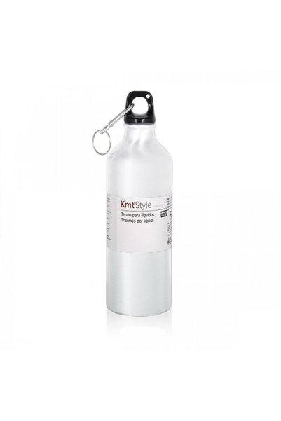 OEM Ανοξείδωτο αθλητικό μπουκάλι θερμός 400ml κmt Style 2403932 σε λευκό χρώμα