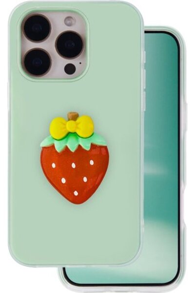 Senso Spd Fruit Iphone 12 / 12 Pro Πράσινη Πίσω Θήκη - (SSFRIP12G)