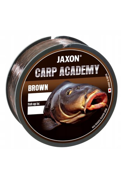 Jaxon Carp Academy Fir de pescuit maro 0.25mm 300m 13kg