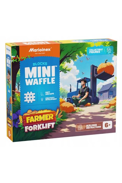 Marioinex Set de construcție Wafle FARMER Motostivuitor 907511