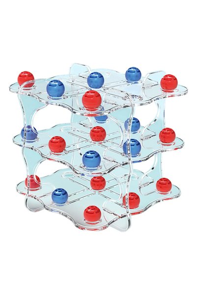 OEM Παιδικό παιχνίδι στρατηγικής τρίλιζα 3D Tic-Tac-Toe B193