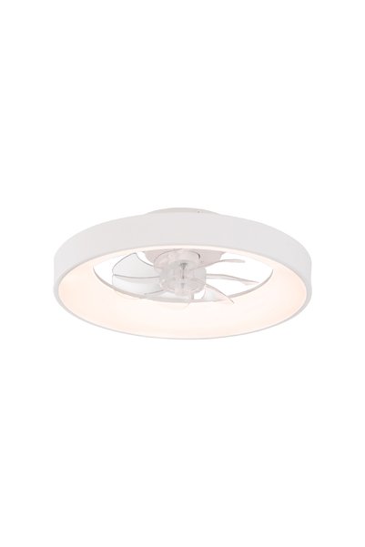 Aca Light ΑΝΕΜΙΣΤΗΡΑΣ ΟΡΟΦΗΣ 20 DIM ΛΕΥΚΟΣ 7 ΛΕΠΙΔΕΣ ABS ΤΗΛΕΧΕΙΡΙΣΤΗΡΙΟ & ΧΡ...