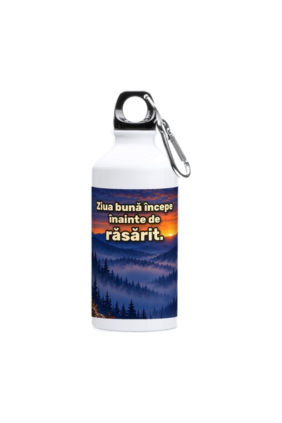 Amprenta Divertis Bidon 500 ml cu Carabinieră „Ziua bună începe înainte de ră...