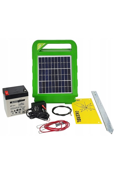 KERBL Energizor electric pentru gard cu energie solară Titan S400 0,40 J