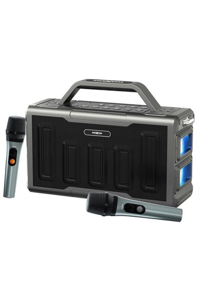 OEM Ασύρματο φορητό ηχείο Bluetooth 5.3 120W με 2 μικρόφωνα και RGB Moxom MX-...