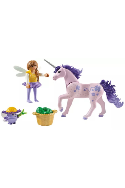 Playmobil 71843 Unicorn de colecție: Lavandă Norocoasă cu zână