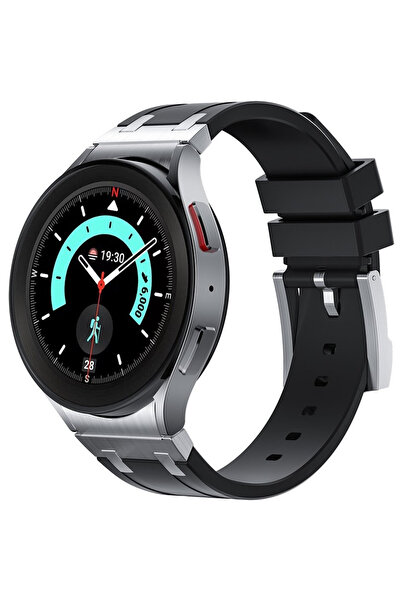 XGSM Curea din silicon pentru Samsung Galaxy Watch 4/5/6 40/42/43/44/45/46/47...