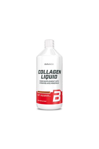 BiotechUSA BIOTECH USA Collagen Liquid - Băutură cu Colagen, Tropical fruits,...