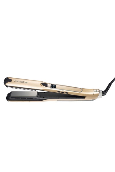 OEM Demeliss Titanium V2.0 20015 πρέσα μαλλιών με ατμό και πλάκες τιτανίου 230°C