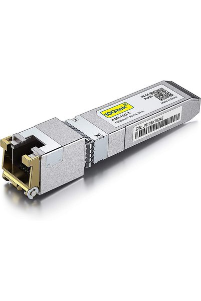Generic ١٠ جيجابت إيثرنت SFP+ نحاسي RJ-45، محول إيثرنت نحاسي 10Gbe SFP+ CAT.6a M