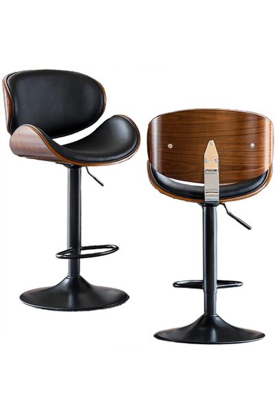 Generic Barstools Bar chair leather chair Seat Pub high chairs with Swivel & ...