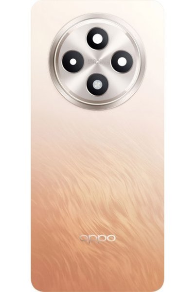 OPPO Κάλυμμα Μπαταρίας για Reno12 F, Κεχριμπαρένιο Πορτοκαλί - (621033000344)