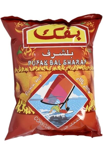 Generic رقائق الذرة الحارة والساخنة 80 جرام