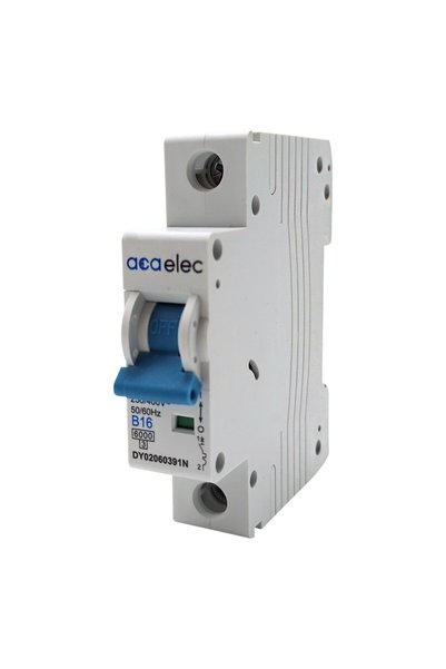 Aca Light MCB 1P B16 6KA 1M / DY02060391Ν