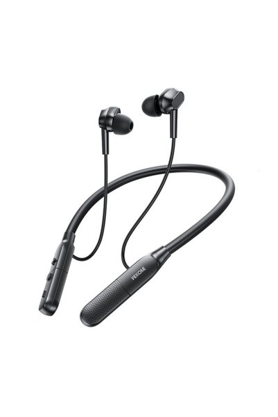 OEM Ακουστικά Neckband BT WK WG-08 σε μαύρο χρώμα
