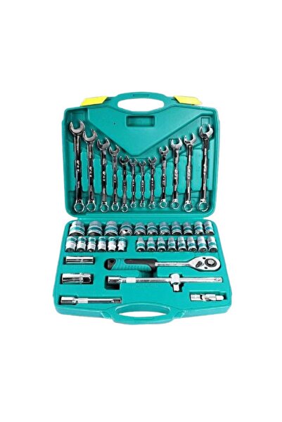 OEM Βαλιτσάκι εργαλείων με καστάνια 1/2″ και εξάγωνα καρυδάκια - σετ 44 τεμαχίων