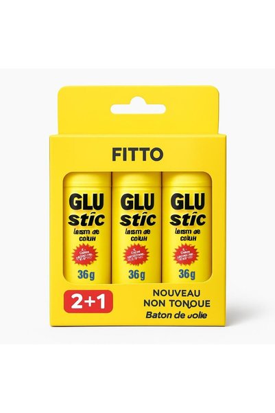 Generic لاصق GLU - غير سام، قابل للغسل، سريع الجفاف، مناسب للحرف اليدوية، لوا...