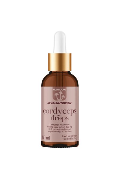 SFD Allnutrition Picături de Ciupercă Cordyceps 30 ml, Extract 10:1