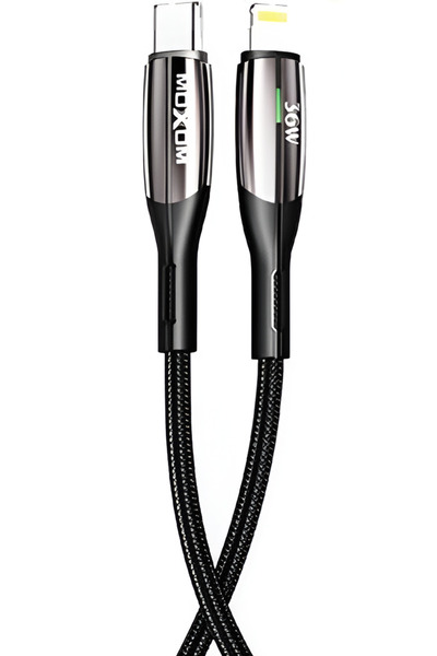 OEM Καλώδιο φόρτισης Type-C σε Lightning 36W PD με LED και Auto Power-Off 1.8...