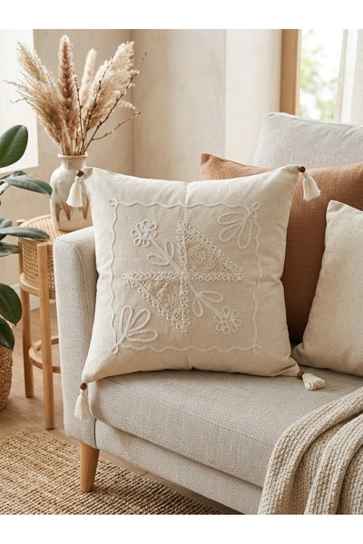 Aksoy Authentic Lace Throw Pillow