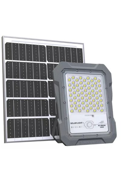 OEM Ηλιακός προβολέας LED MJ-BW200 - 200W, 1343LM, Radar Sensor, τηλεχειριστή...