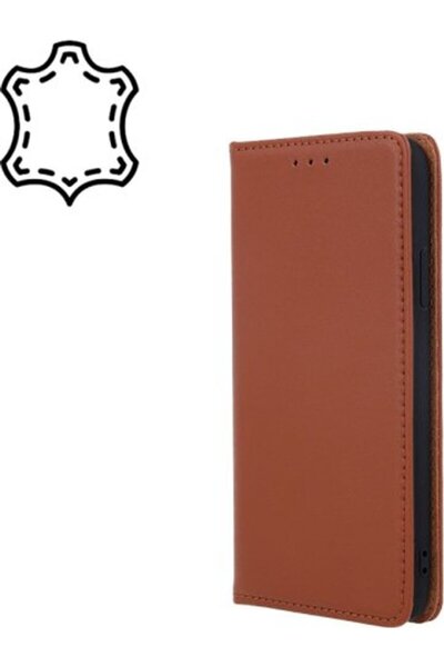 Senso Γνήσιο Δερμάτινο Θήκη-Βάση Βιβλίου για Iphone 17 Καφέ - (SGLIP17BR)