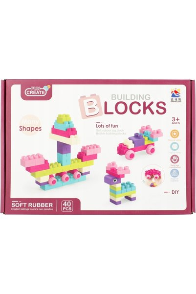 Mega Creative Piese de construcție Junior Moi 40el Mega Creativ