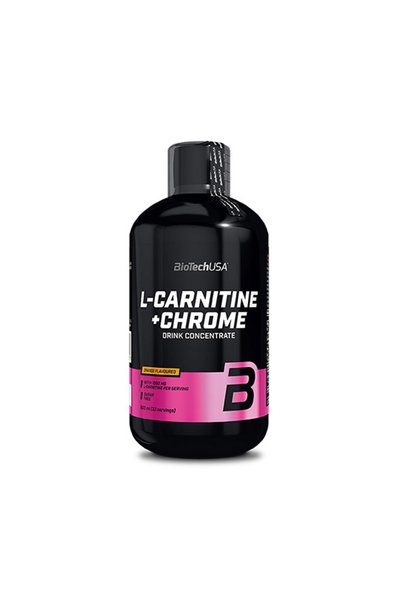 BiotechUSA BIOTECH USA L-Carnitine + Chrome - L-Carnitină, Orange, 500 ml