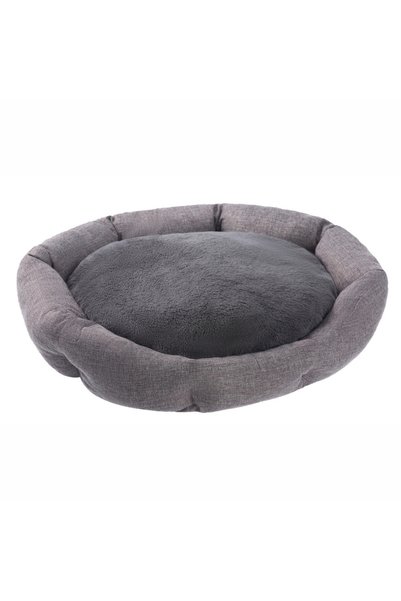GORILLA Octagonal bed for dogs and cats, 50x57x13cm, gray