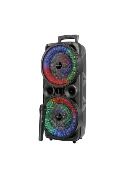 OEM Φορητό ηχείο Bluetooth KTS-2465 Dual 8″ με μικρόφωνο