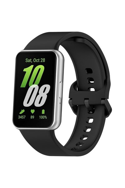 XGSM Curea din silicon pentru Samsung Galaxy Fit 3, Negru