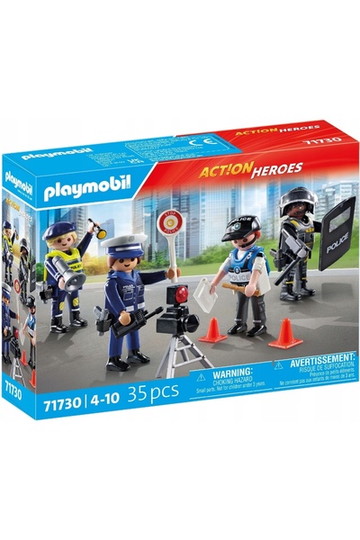 Playmobil Set de figurine polițiști 71730