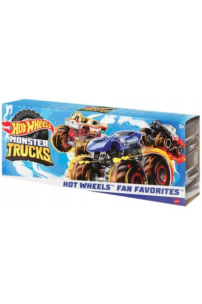 HOT WHEELS Vehicule 1:64, pachet de 3