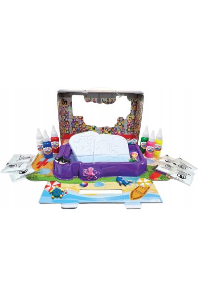 Simba Aqua Gelz Set de gel creativ Aqua Park figurine 3D cu animale marine