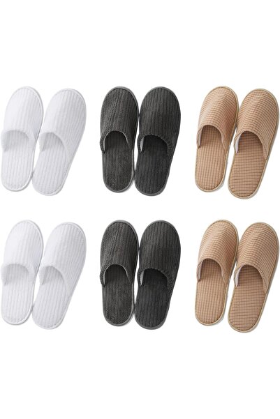 Generic Excefore Spa Slippers, Soft Non-Slip Disposable Slippers For Guest, W...